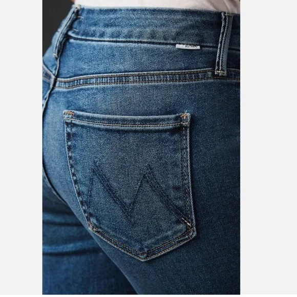 MOTHER Denim The Looker Ankle Fray - Picture 2 of 10